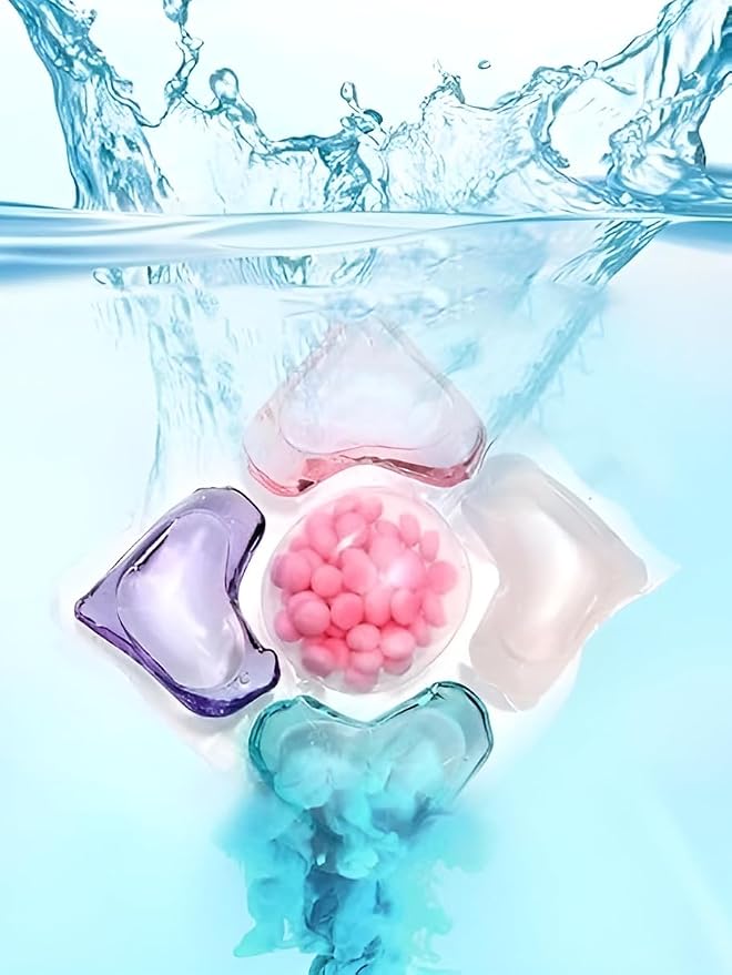 5-in-1 Laundry Pods for Deep Clean, Stain & Odor Removal, Color Care & Softening | Fresh Scent | Easy, Pre-Measured | 1 pod for 5 to 7 kg cloths